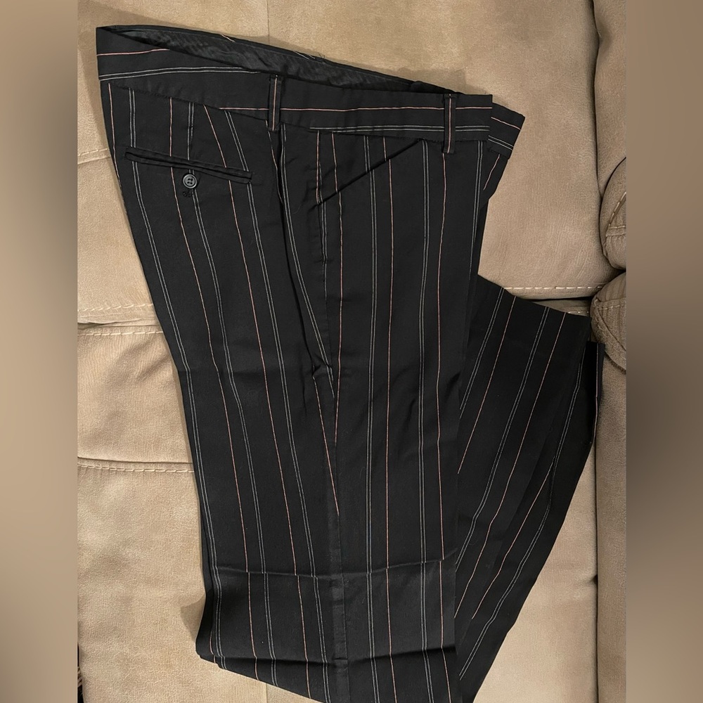 Pin stripped pants